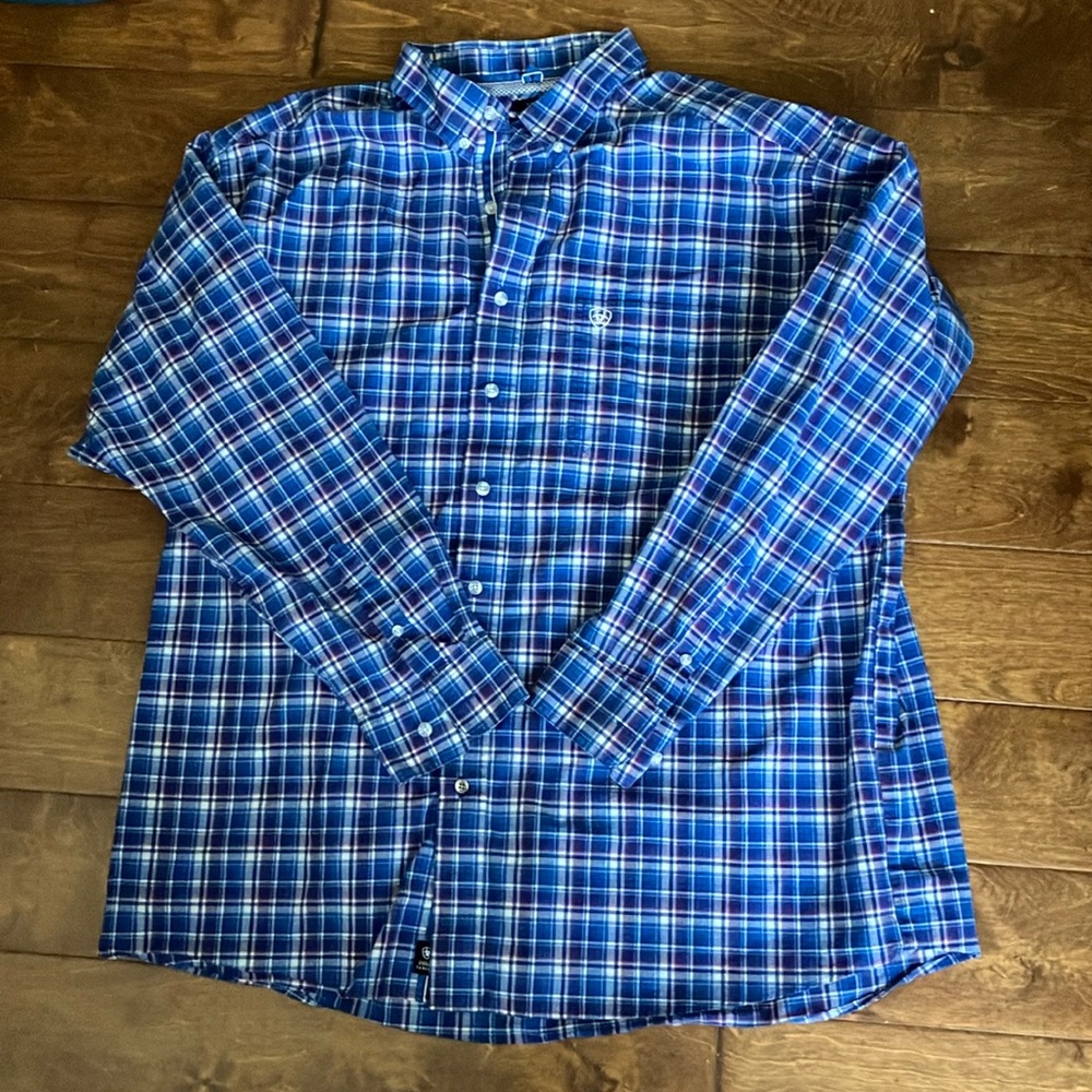 Ariat Pro Series Andrew Stretch Classic Fit Long-Sleeve Shirt
